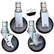 5004862 Compatible Alto Shaam Unibody 5In Stem Casters