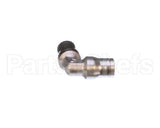 50069.0000 Bunn Elbow 1/4 Tube Nkl Pld Push To Conn