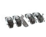 5008022 Alto Shaam Casters,Stem,2.5In,Unibody,
