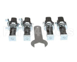 5008022 Alto Shaam Casters,Stem,2.5In,Unibody,