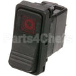 501355 Compatible Star Switch, Rocker - Lighted