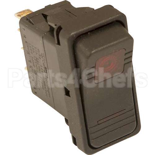 501357 Compatible Nuvu Switch, Rocker, Dpdt, On/On, Heat/Proof