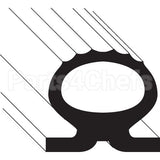 50201001 Compatible Revent Gasket, Door (1 Meter)