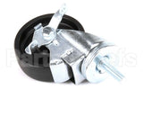 50205 Continental Refrigeration Caster, Stem (4 W/ Brake) (5Total Hgt)