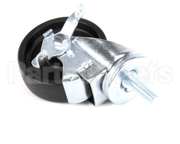 50205 Continental Refrigeration Caster, Stem (4 W/ Brake) (5Total Hgt)