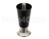 50206 Continental Refrigeration Legs, 4" Black (Adjustable Up To 5-1/4")