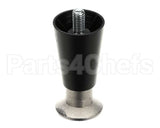 50206 Continental Refrigeration Legs, 4" Black (Adjustable Up To 5-1/4")