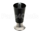 50206 Continental Refrigeration Legs, 4" Black (Adjustable Up To 5-1/4")