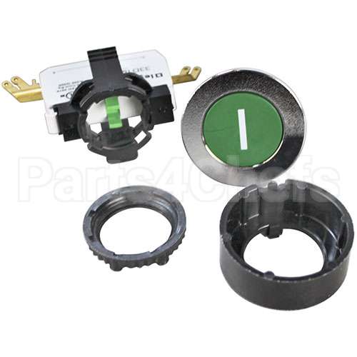 502174S Compatible Robot Coupe Green "On" Switch Assembly