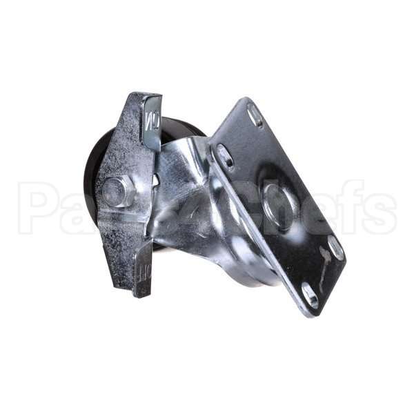 50232 Compatible Continental Caster, Flat Plate (2-1/2" W/Brake) (3-1
