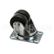 50241 Compatible Continental Caster, Flat Plate Dual Wheel (2 No Brak