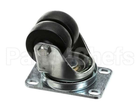 50241 Continental Refrigeration Caster, Flat Plate Dual Wheel (2 No Brak