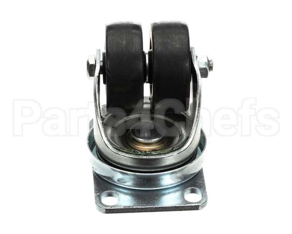 50241 Continental Refrigeration Caster, Flat Plate Dual Wheel (2 No Brak