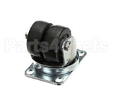 50241 Continental Refrigeration Caster, Flat Plate Dual Wheel (2 No Brak