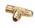 50254 Blodgett Tee,1/2Flare X 1/2 Npt Brass