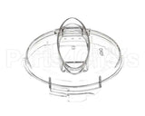502555 Waring Chopping Lid Assembly. /Wcg75