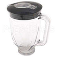 502559-09E Compatible Waring - Qualheim Containerw/Lid, 48 Oz, Plst