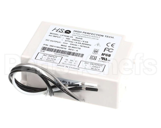 503-292D-01 Beverage Air Power Supply, 2 Strip Elio Led 40W