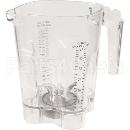 503202 Compatible Waring - Qualheim Jar, W/Blndg Asy, Mx1000, 1100Xt
