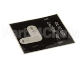 50787 Henny Penny Label - Oil Return