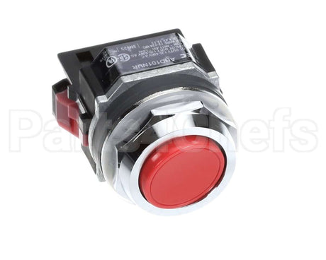 511-5269 Lvo Red Push Button -Nc Contact