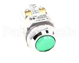 511-5270 Lvo Green Push Button -No Contat