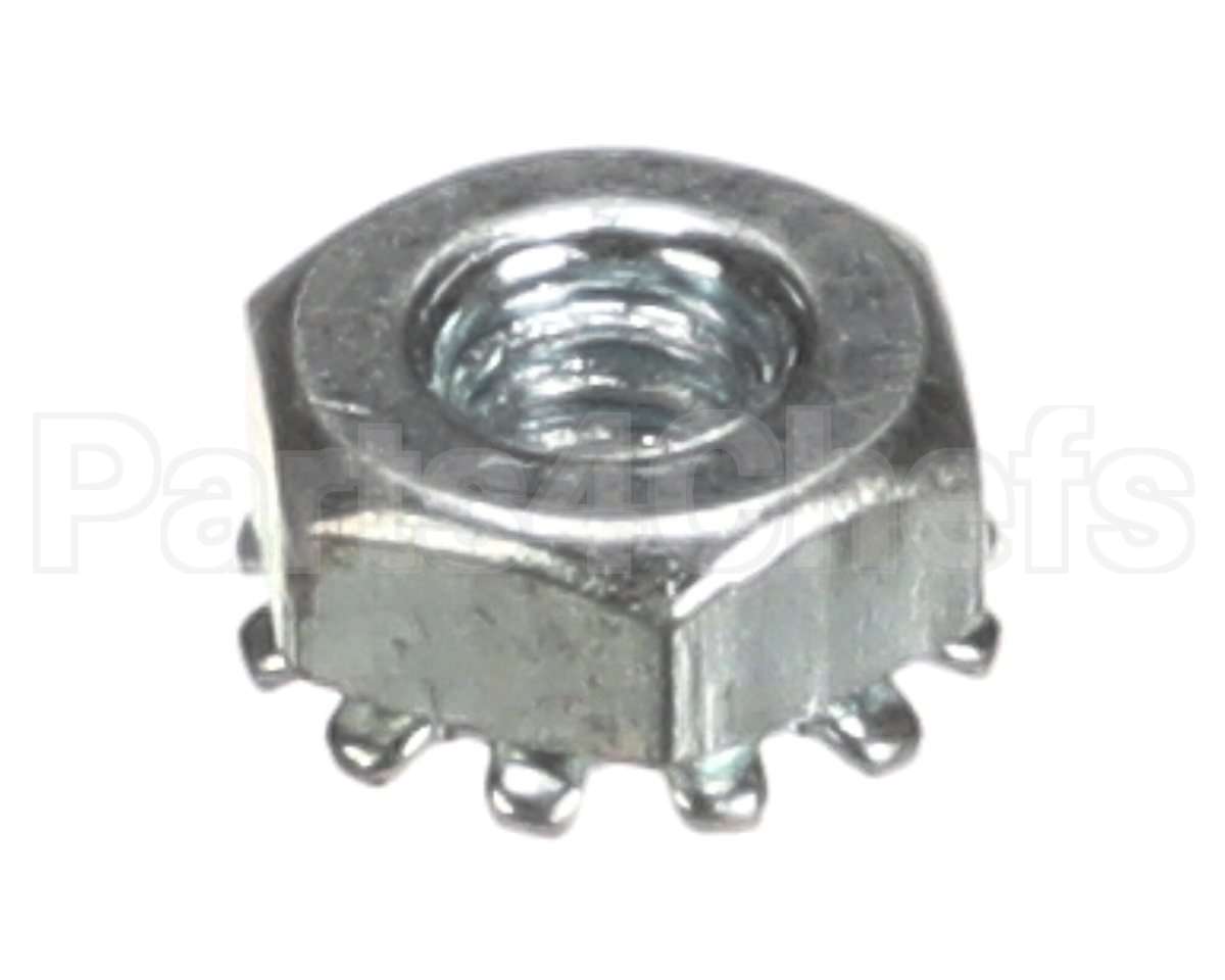51132 Market Forge Nut, Keps, 8-32, Zinc