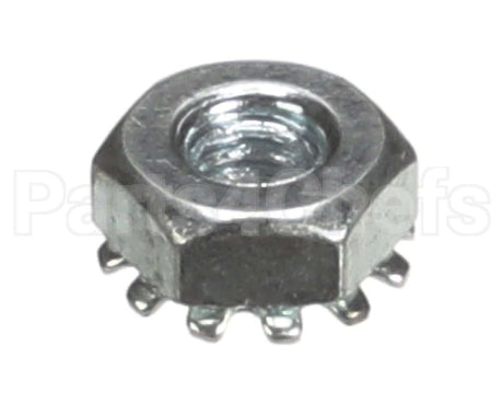 51132 Market Forge Nut, Keps, 8-32, Zinc