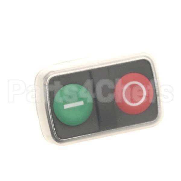 51362 Compatible Rondo Push Botton Red/Green With Rubber Cover