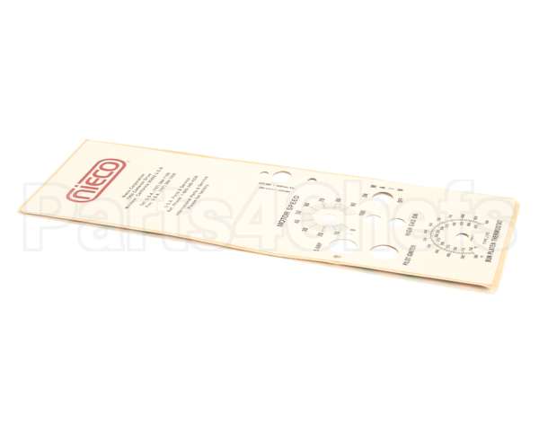 5146-11 Nieco Label, Control Box (6/824Bgt,930/950G)