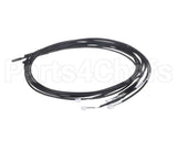 515-451D-01 Beverage Air Probe-10Kthermistor Blck 1 Meter