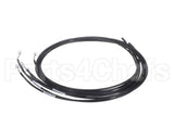 515-451D-01 Beverage Air Probe-10Kthermistor Blck 1 Meter