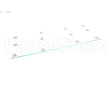52-17991-3 Federal Industries Shelf Glass Top
