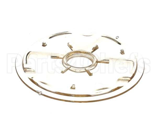 52112.0001 Bunn Sprayhead, Back Flat Plastic .750-16
