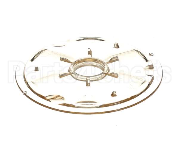 52112.0001 Bunn Sprayhead, Back Flat Plastic .750-16