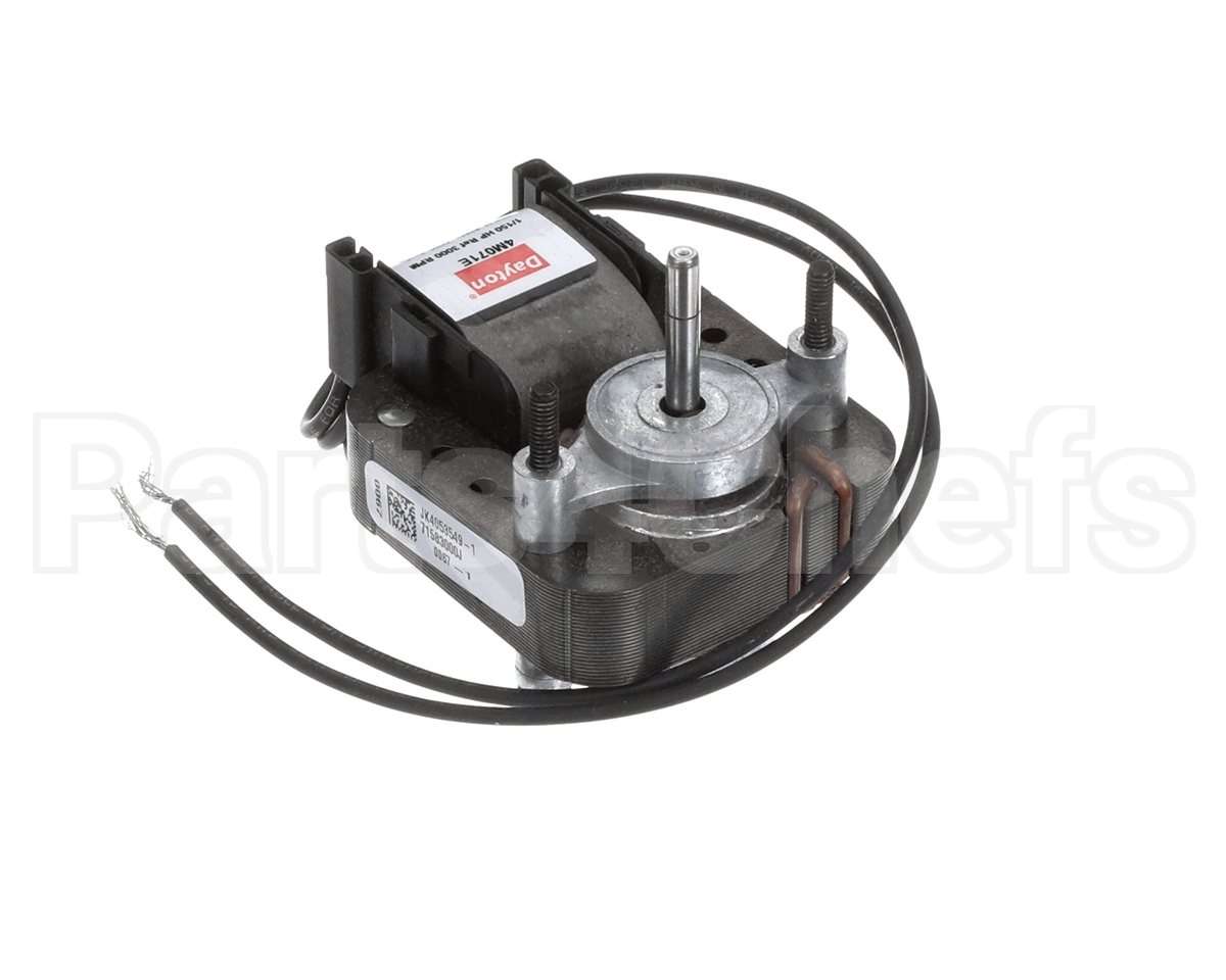 522307 Stoelting Motor; Fan 1250 Hp 3000Rpm