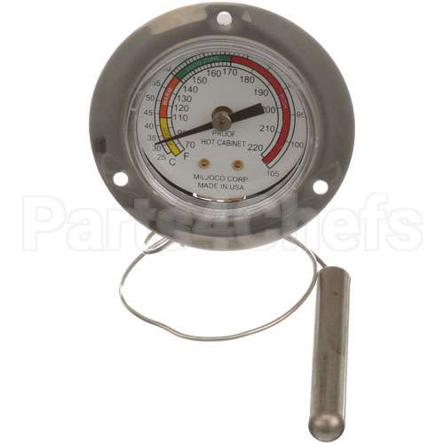 5238018K Compatible 5238 018 K Crescor Thermometer2", 70-220F, 3" Flange