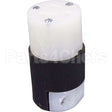 5269C Compatible Hubbell 15 Amp Inline Receptacle S