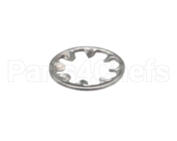 53-0020 Nu-Vu Washer,S/S,#10,Internal Tooth