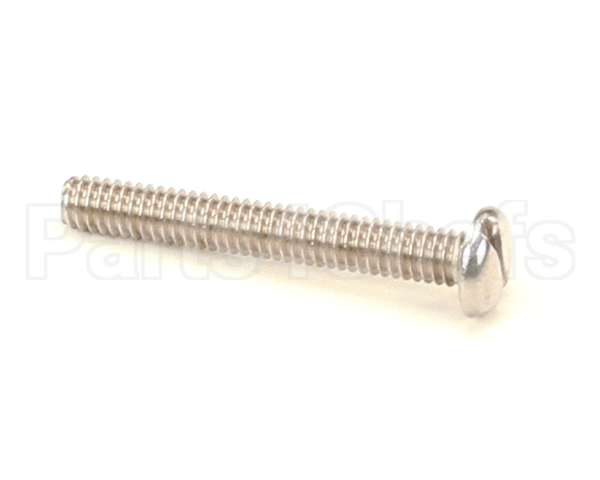 53-0206 Nu-Vu Screw,S/S,8-32 X 1-1/4,Sl Pnhd