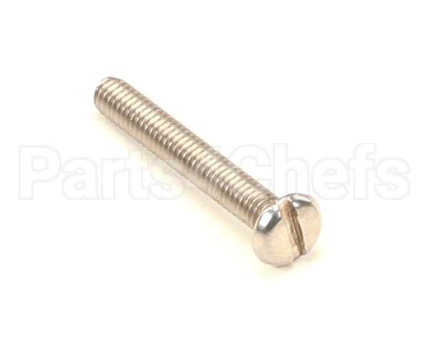 53-0206 Nu-Vu Screw,S/S,8-32 X 1-1/4,Sl Pnhd