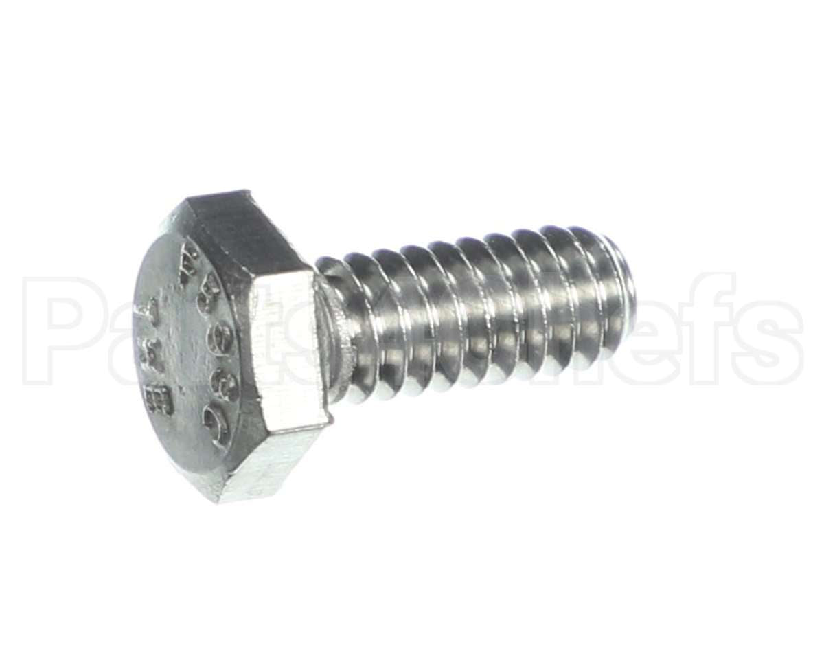 5305-274-24-00 Jackson Screw, 1/4-20 X 5/8 S/S Hex Head