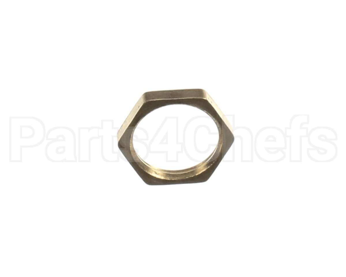 5310-011-61-45 Jackson Nut, Jam 3/8 Npt Brass