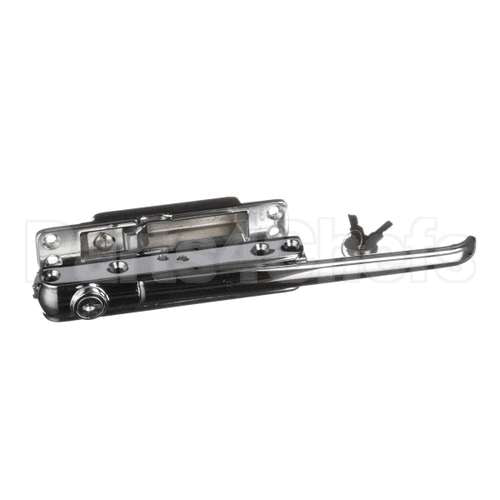 531C-00004 Kason Latch Chrome W/ Cylinder Lock