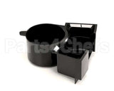 53297 Nespresso Drip Tray 702 Black Cpl Cappuc