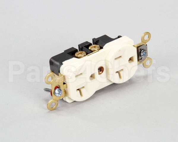 5352AI Hubbell Lighting Duplex Rcpt Ivory 20A 125V