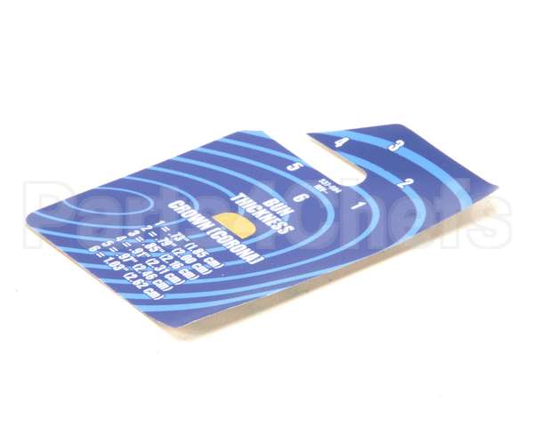 537-604S Prince Castle Overlay,Crown Thickness (Bk)