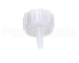 53752 Blodgett Fitting,3/4 Ght X 1/4 Plastic