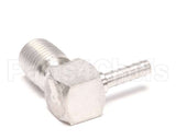53995 Blodgett Elbow, 1/4Mnptx3/16Barbed Ss