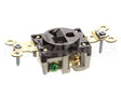 5461 Hubbell Lighting Sgl Wall Receptacle Wdyrc